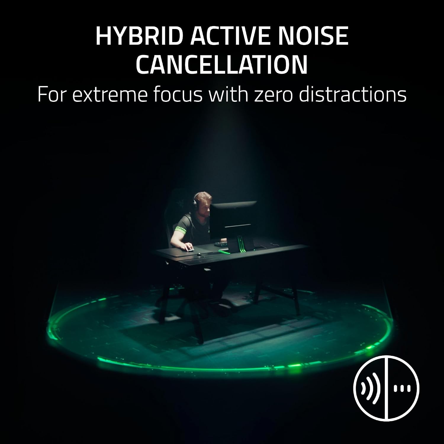 Razer BlackShark V2 X Gaming Headset: 7.1 Surround Sound - 50mm Drivers - Memory Foam Cushion - for PC, PS4, PS5, Switch - 3.5mm Audio Jack - Black