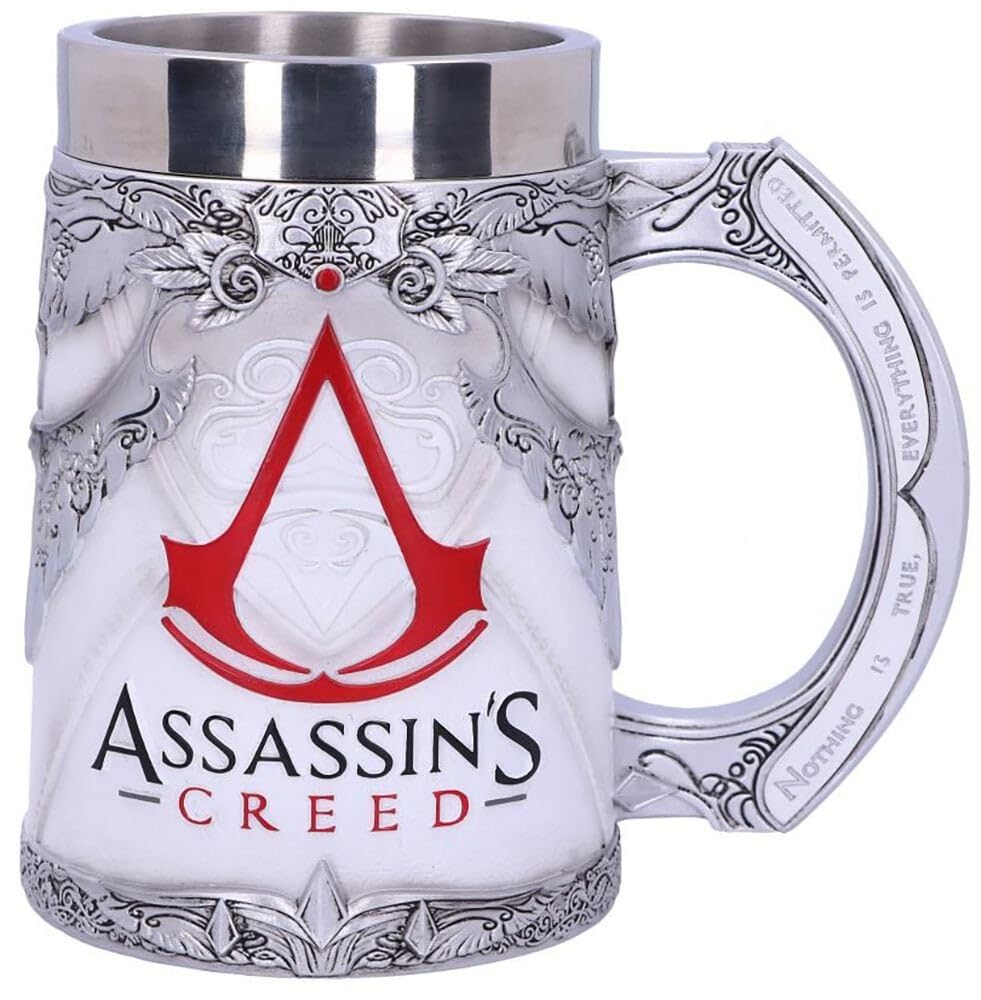 Nemesis Now Assassin's Creed Hidden Blade Tankard, Hand-Painted Resin, Video Game Collectible and Merch, Brown Stealth Tankard, 15.5cm - Flex Gamingproduct_type