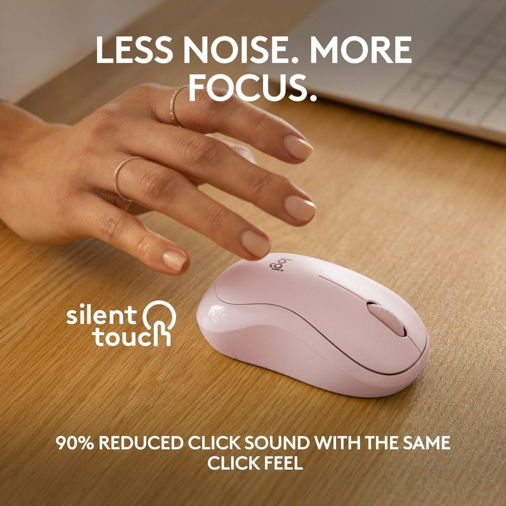 Logitech M240 Silent Bluetooth Mouse, Graphite