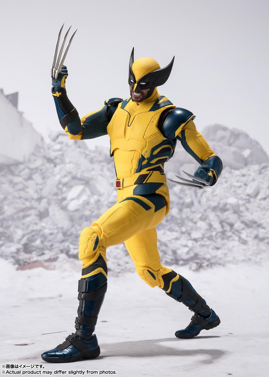 TAMASHII Nations - Deadpool & Wolverine - Wolverine, Bandai Spirits S.H.Figuarts Action Figure - Flex Gamingproduct_type
