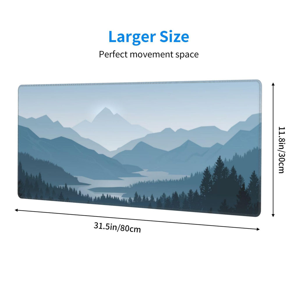White Ukiyo-e Style Sports Car Large Gaming Mouse Pad Desktop Mat 31.5x11.8 Inch - Non-Slip Rubber Base - for Gamers - Perfect for Gamers & PC Enthusiasts - Flex Gamingproduct_type