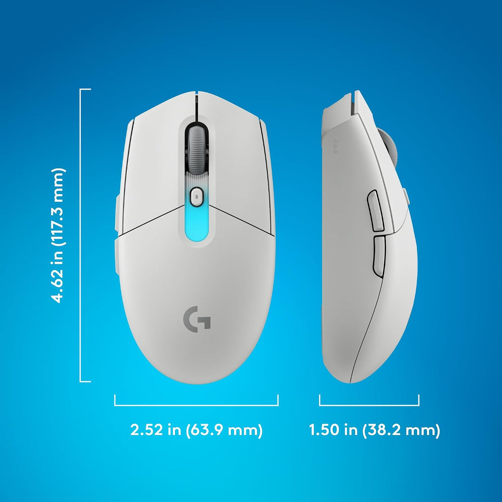 Logitech G305 Lightspeed Wireless Gaming Mouse, Hero Sensor, 12,000 DPI, Lightweight, 6 Programmable Buttons, 250h Battery, On-Board Memory, Compatible with PC, Mac - Black - Flex Gamingproduct_type