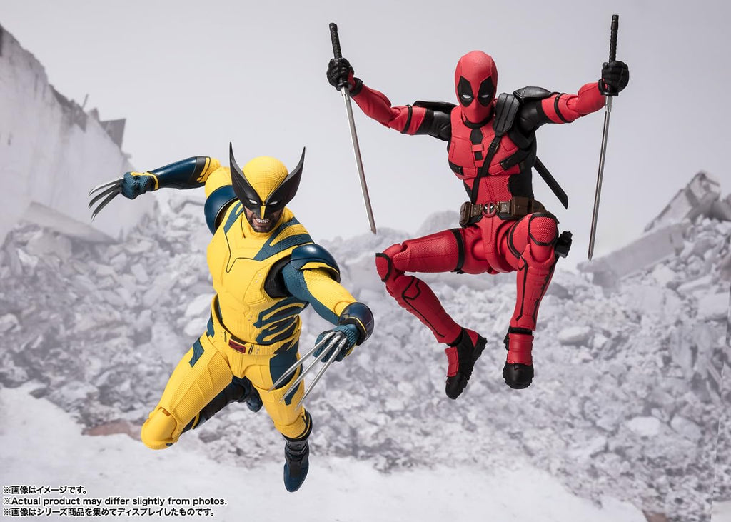 TAMASHII Nations - Deadpool & Wolverine - Wolverine, Bandai Spirits S.H.Figuarts Action Figure - Flex Gamingproduct_type