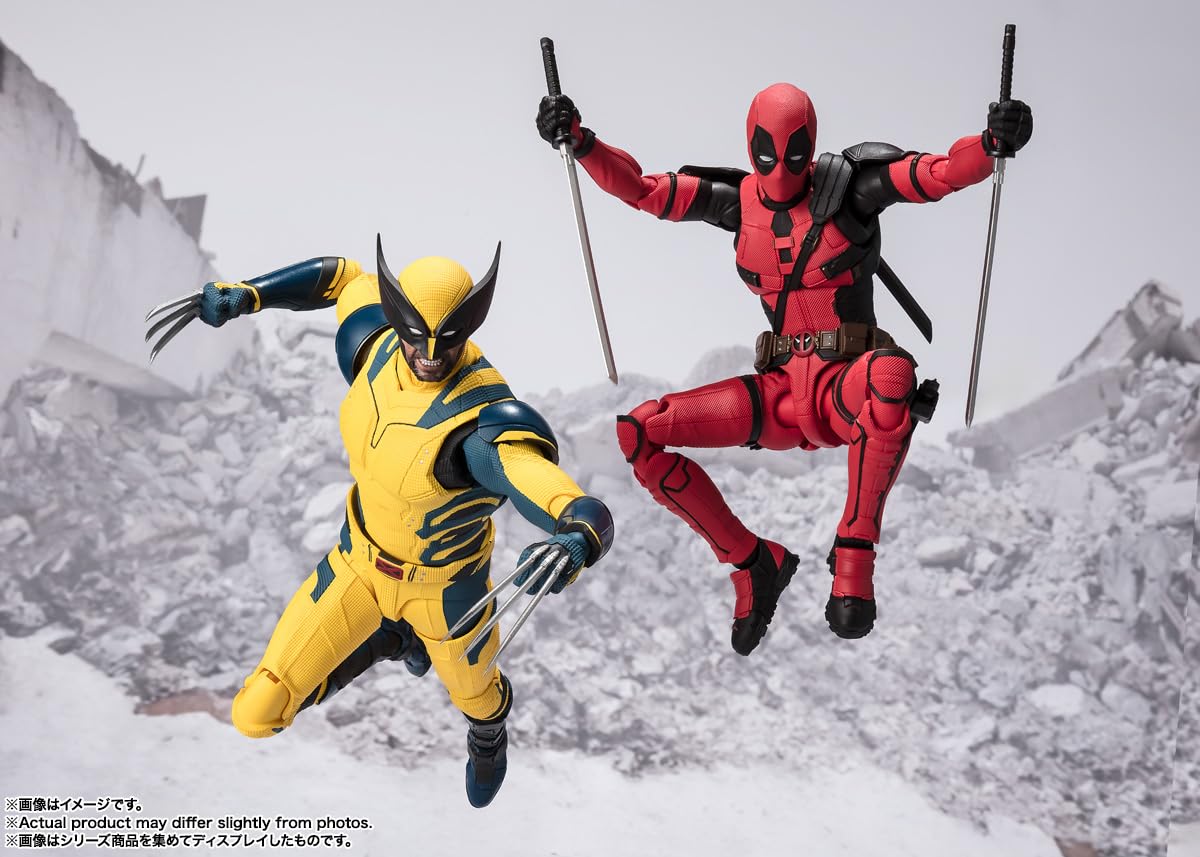 TAMASHII Nations - Deadpool & Wolverine - Wolverine, Bandai Spirits S.H.Figuarts Action Figure - Flex Gamingproduct_type