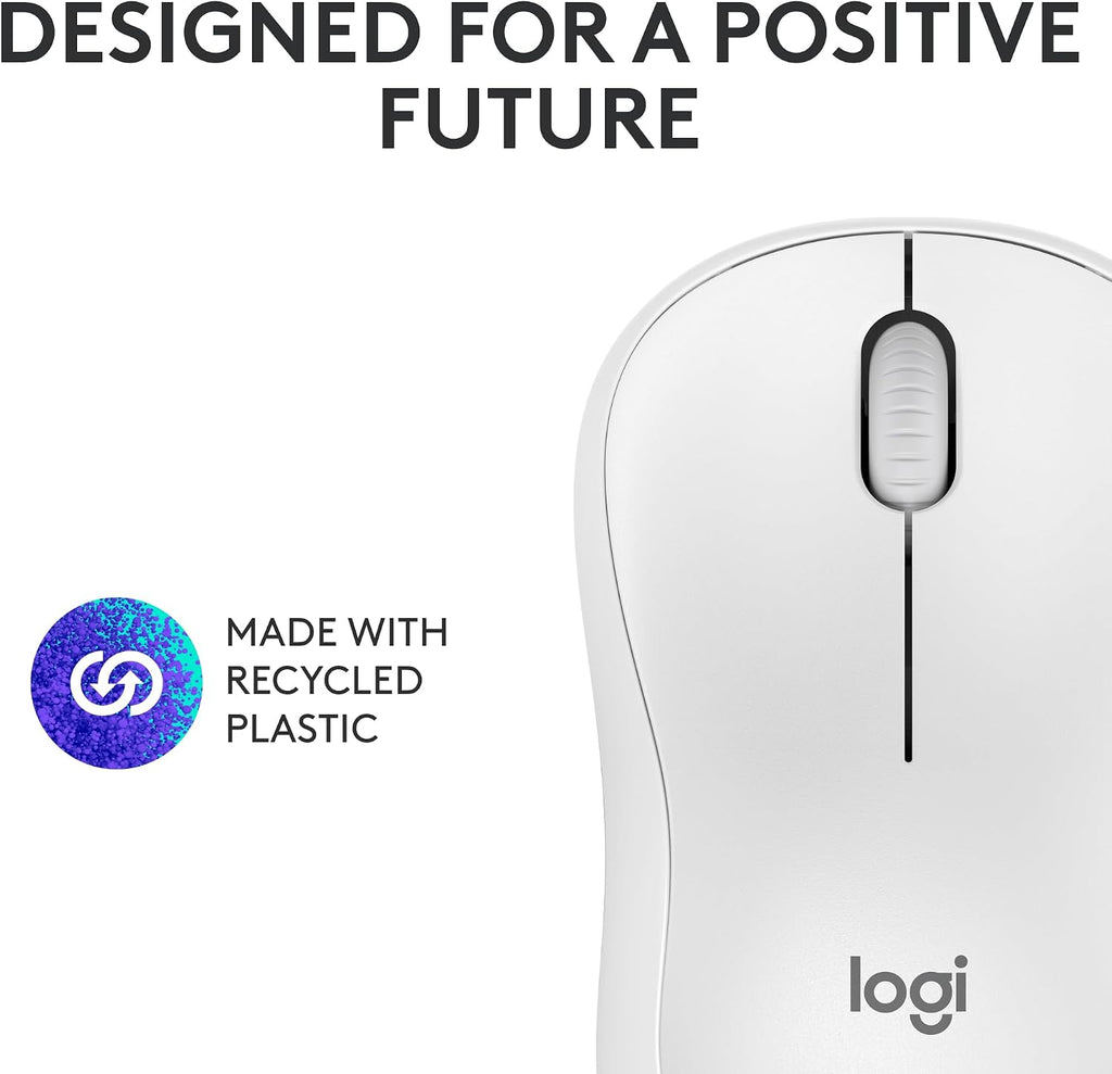 Logitech M240 Silent Bluetooth Mouse, Graphite