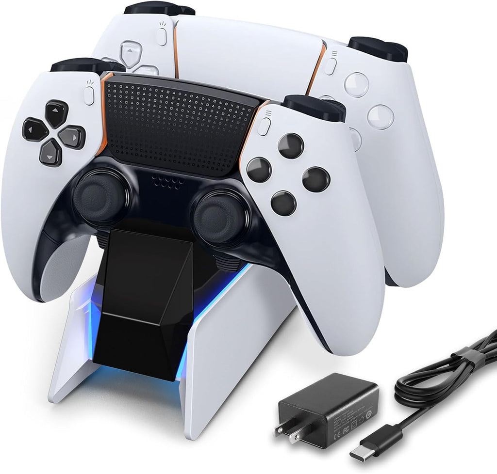 Effortless Gaming with the PS5 Controller Charging Station – Fast Dual Charging Station for Your DualSense Controllers - Flex Gamingproduct_type