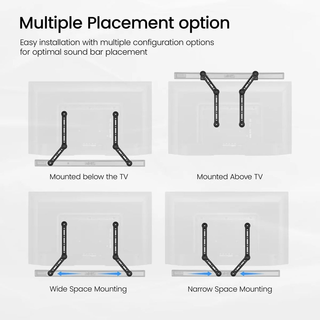 Bose TV Speaker Soundbar with Bluetooth & HDMI-ARC Plus Universal Adjustable TV Soundbar Mount Brackets for Wall or TV Mount Installation Bundle - Flex Gamingproduct_type
