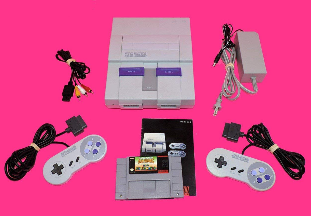 Super NES Mario Set with 5-Game Cartridge (Renewed) - Flex Gamingproduct_type