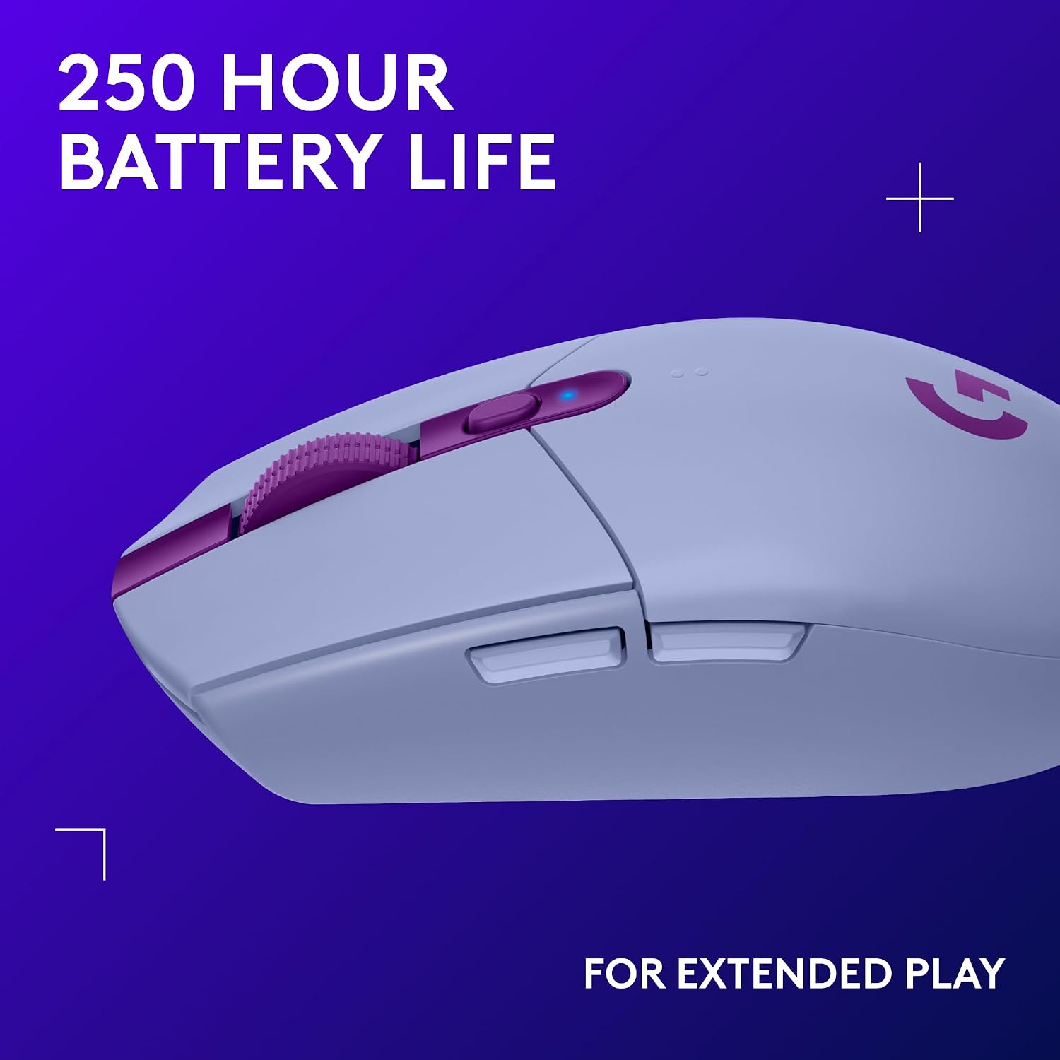 Logitech G305 Lightspeed Wireless Gaming Mouse, Hero Sensor, 12,000 DPI, Lightweight, 6 Programmable Buttons, 250h Battery, On-Board Memory, Compatible with PC, Mac - Black - Flex Gamingproduct_type