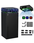 DEPGI Cooling Fan for Xbox Series x, Featuring Automatic Fan Speed Adjustment Based on Temperature, LED Display Screen, Low Noise, Easy Installation, 3 speeds, with RGB LED - Flex Gamingproduct_type