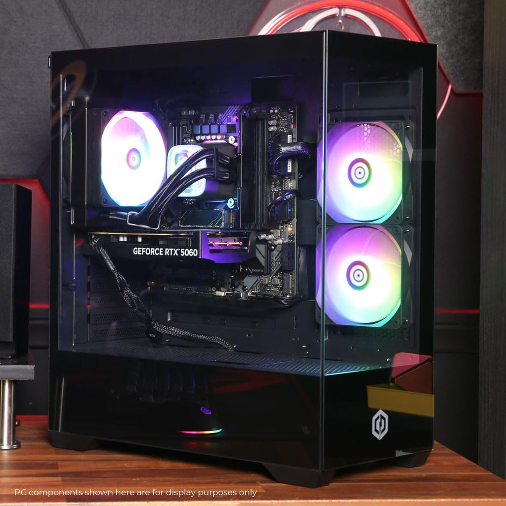 CyberPowerPC Gamer Xtreme Gaming PC, Intel Core i5-14400F 2.5GHz, GeForce RTX 5060 8GB, 16GB DDR5, 1TB PCIe 4.0 SSD, WiFi Ready & Windows 11 Home (GXiVR8060A47) | Gamer Xtreme, 16GB DDR5, 1TB PCIe 4.0 SSD, WiFi Ready & Windows 11 Home (GXiVR8060A47)