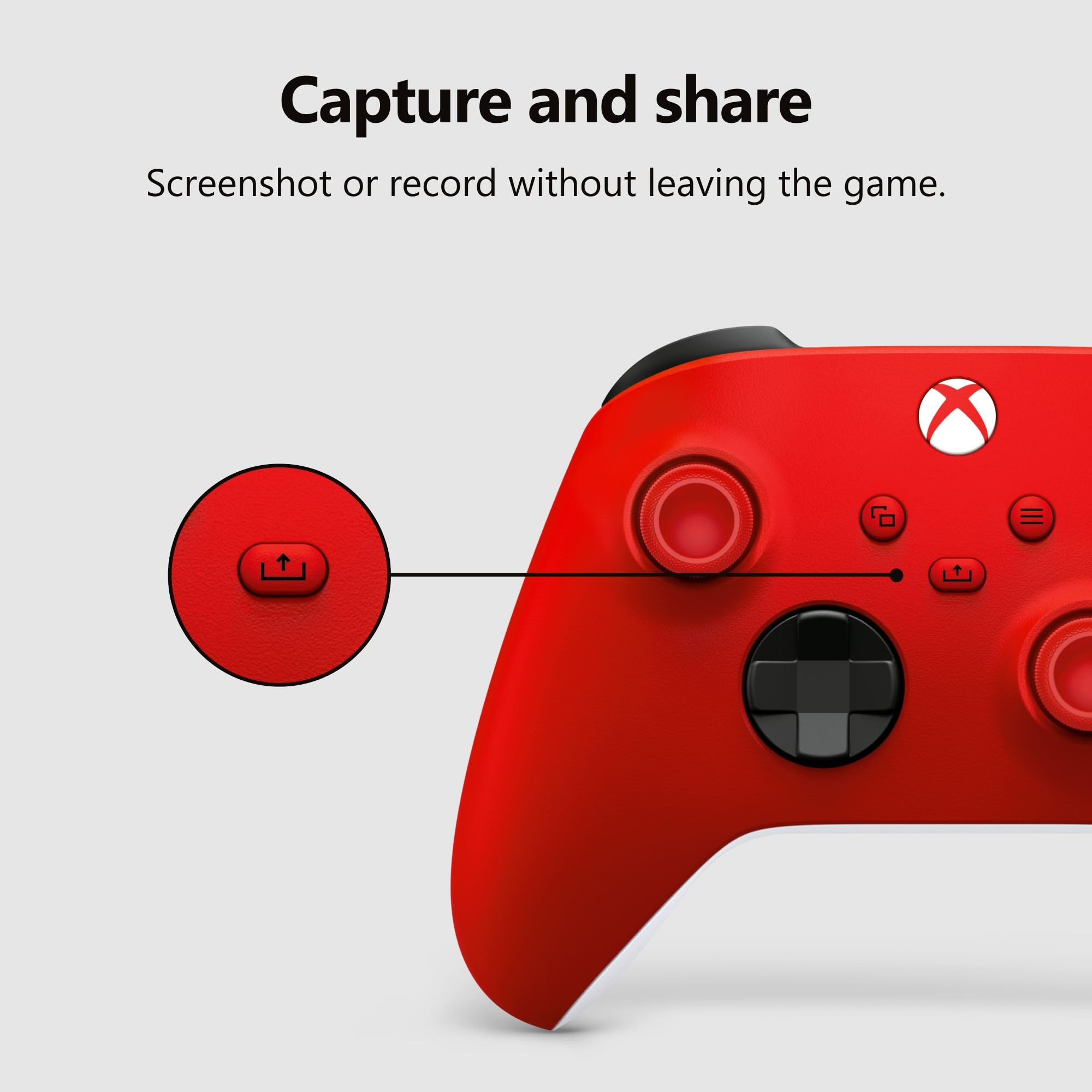 XBOX Wireless Gaming Controller | Pulse Red | Console, PC, & Cloud Devices | Textured Grip | Wireless, Bluetooth, USB-C Connectivity - Flex Gamingproduct_type
