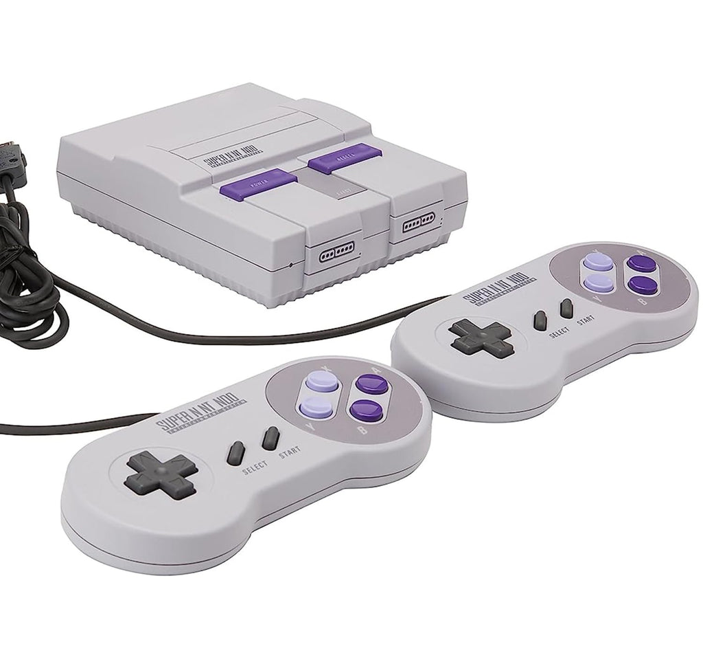 VOOCAT Video Game Console for S Ntd Entertainment System for SNES Classic Mini, Pre-load 21 Official Games, 2 Controller Included - Flex Gamingproduct_type