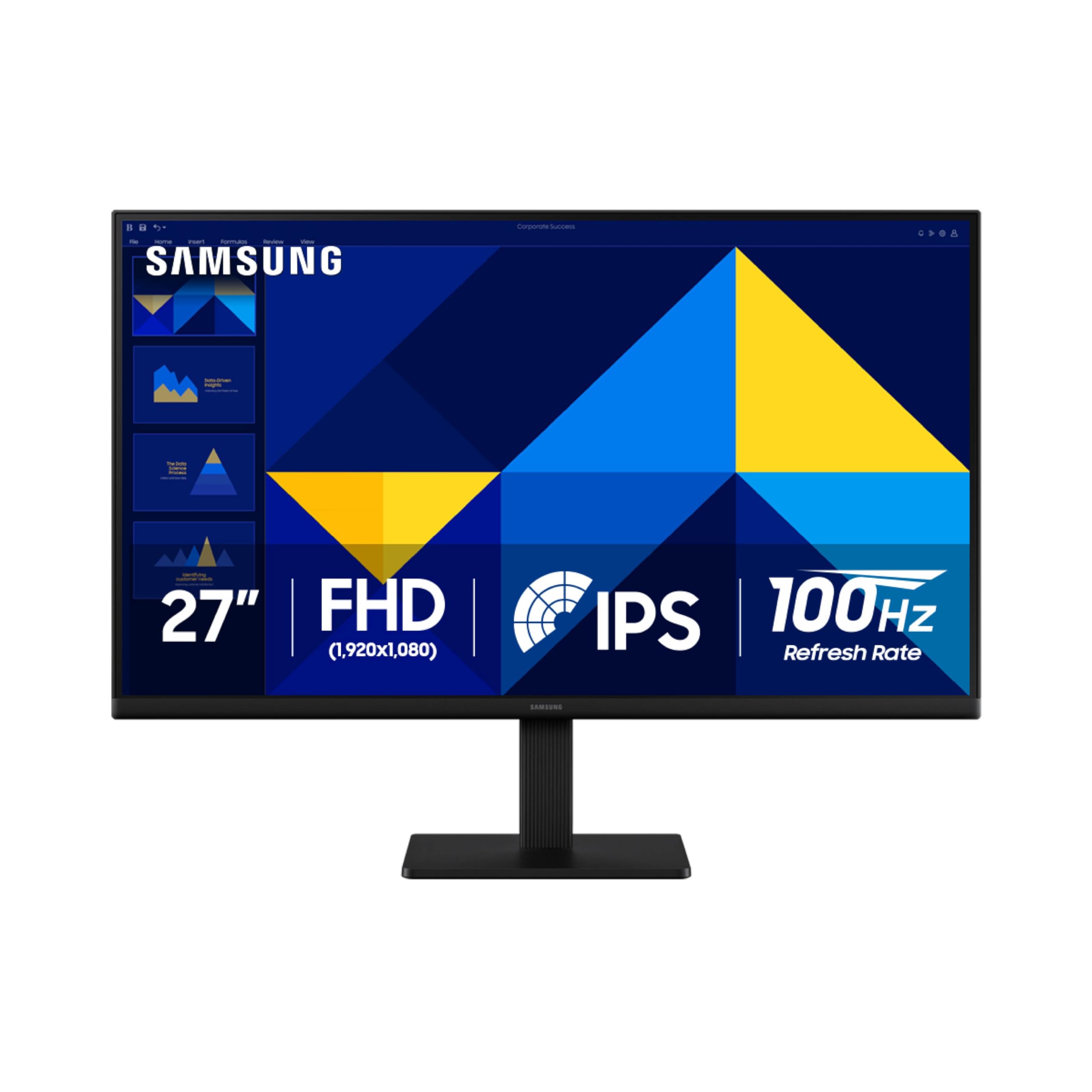 Samsung 24" (S30GD) Essential Monitor with IPS Panel and Tilt Only Stand, 100Hz Refresh Rate, Ergonomic Design, Advanced Eye Care, Game Mode, LS24D304GANXZA - Flex Gamingproduct_type
