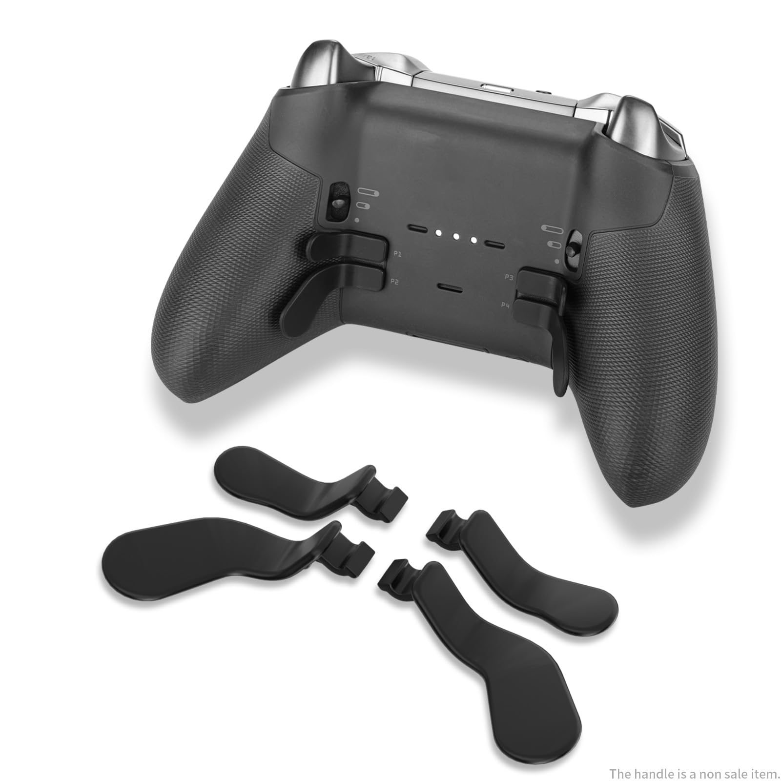 CHARM FOCUS 16-in-1 Metal Thumbsticks Replacement Kits for Xbox Elite Series 2, Xbox Elite 2 Controller Accessories, Includes Magnetic Joysticks, Paddles, Silicone Caps, D-Pads, 1 Tool (Volcano Red) - Flex Gamingproduct_type