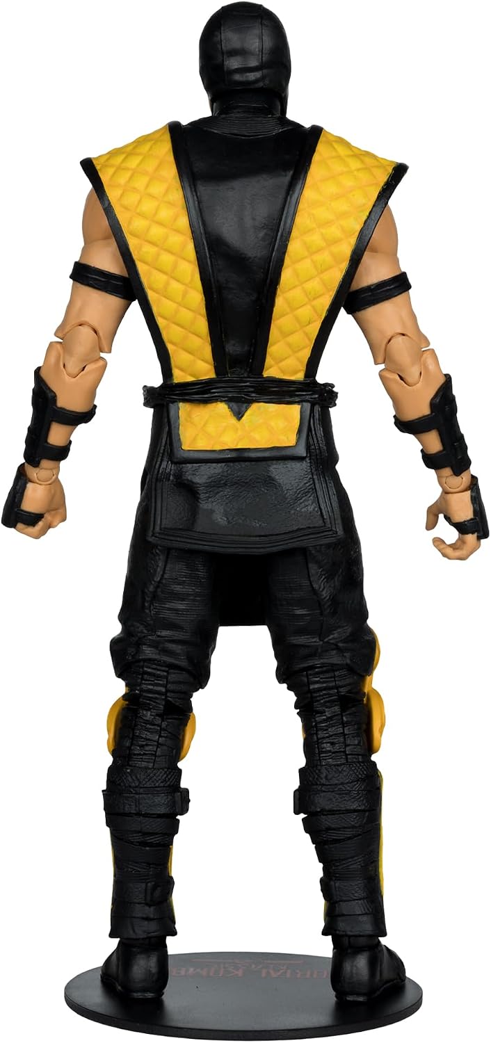 McFarlane Toys- Mortal Kombat Klassic Scorpion 7in Action Figure - Flex Gamingproduct_type