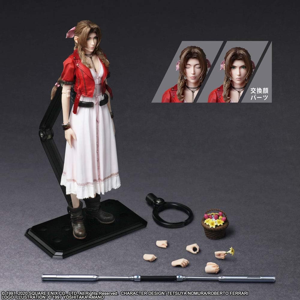 Final Fantasy VII Aerith Figure – Stunning Play Arts Kai Collectible - Flex Gamingproduct_type
