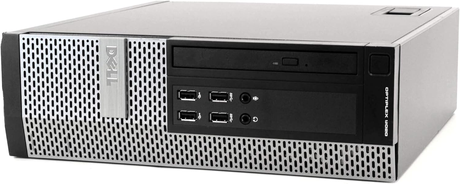 Dell Optiplex 9020 Desktop Computer PC, Intel Quad-Core i5, 500GB HDD Storage, 8GB DDR3 RAM, WiFi, 20 in Monitor, RGB Productivity Bundle, Windows 11 Pro (Renewed) - Flex Gamingproduct_type