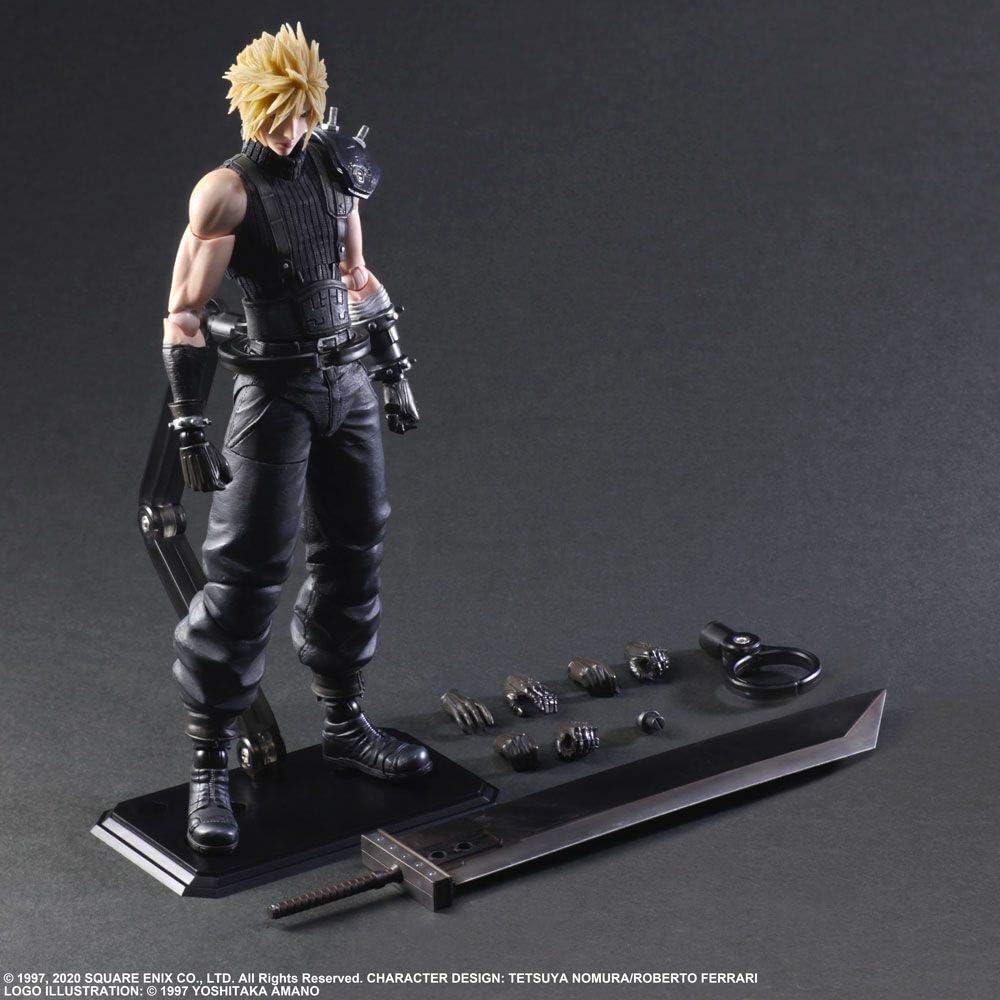 Cloud Strife Play Arts Kai Figure – Capture the Essence of Final Fantasy VII Remake - Flex Gamingproduct_type
