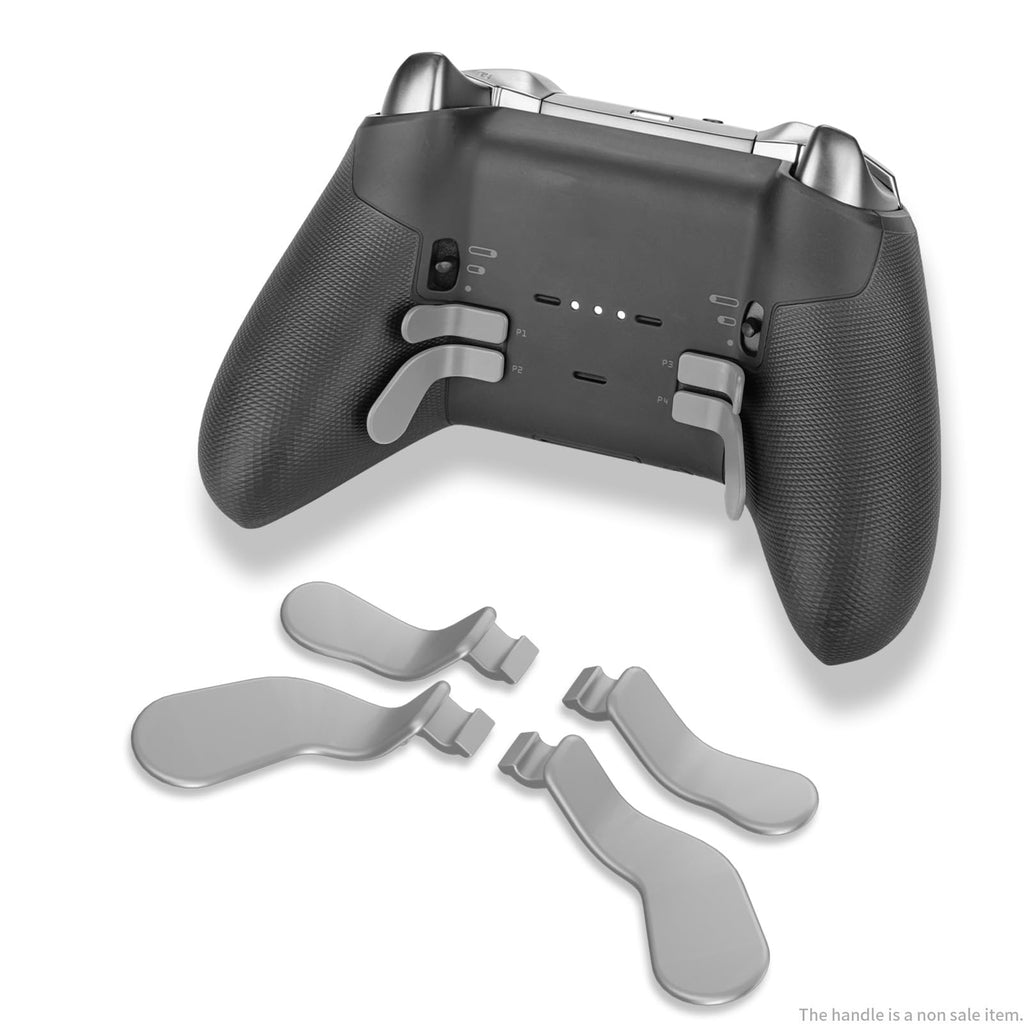 CHARM FOCUS 16-in-1 Metal Thumbsticks Replacement Kits for Xbox Elite Series 2, Xbox Elite 2 Controller Accessories, Includes Magnetic Joysticks, Paddles, Silicone Caps, D-Pads, 1 Tool (Volcano Red) - Flex Gamingproduct_type