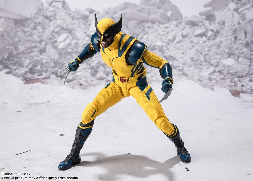 TAMASHII Nations - Deadpool & Wolverine - Wolverine, Bandai Spirits S.H.Figuarts Action Figure - Flex Gamingproduct_type