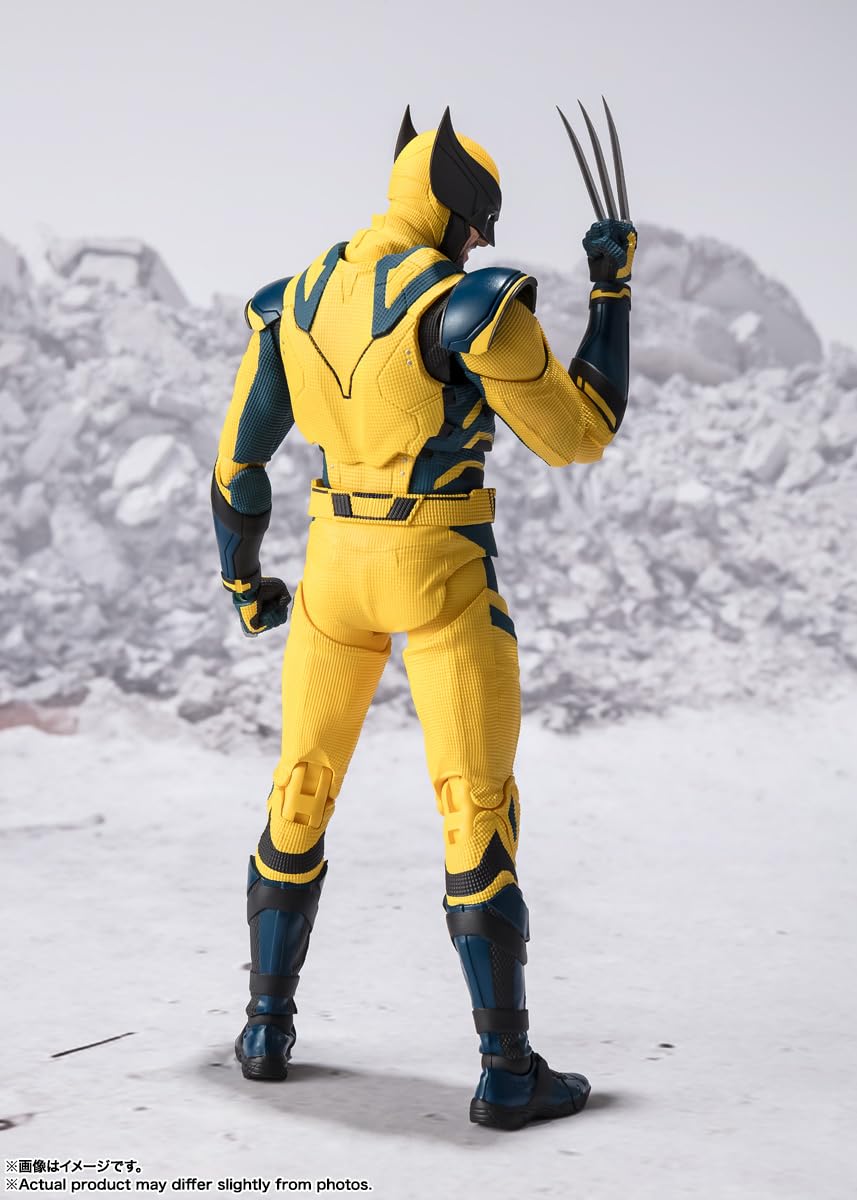 TAMASHII Nations - Deadpool & Wolverine - Wolverine, Bandai Spirits S.H.Figuarts Action Figure - Flex Gamingproduct_type