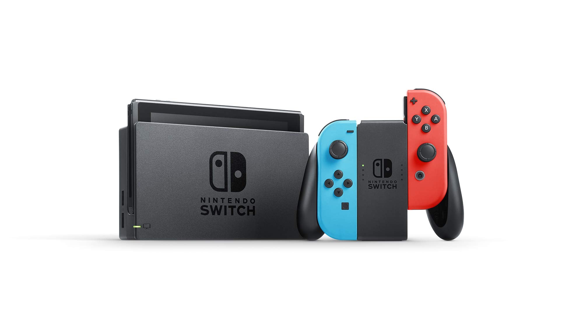 Nintendo Switch with Neon Blue and Neon Red Joy-Con - Handheld Gaming Console - Flex Gamingproduct_type