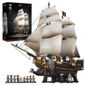 Wise Block Assassin's Creed Black Flag Jackdaw (Epic Warship Edition) Building Set - Collectible Pirate Ship Model Kit with 8 Minifigures & Display Base, Building Block Gift for Adults 18+, HA395107 - Flex Gamingproduct_type