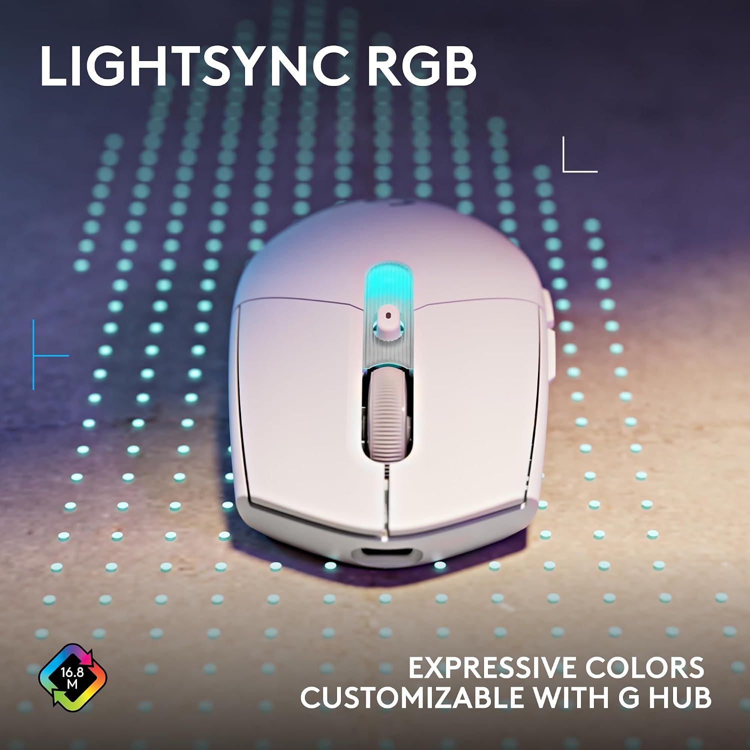 Logitech G305 Lightspeed Wireless Gaming Mouse, Hero Sensor, 12,000 DPI, Lightweight, 6 Programmable Buttons, 250h Battery, On-Board Memory, Compatible with PC, Mac - Black - Flex Gamingproduct_type
