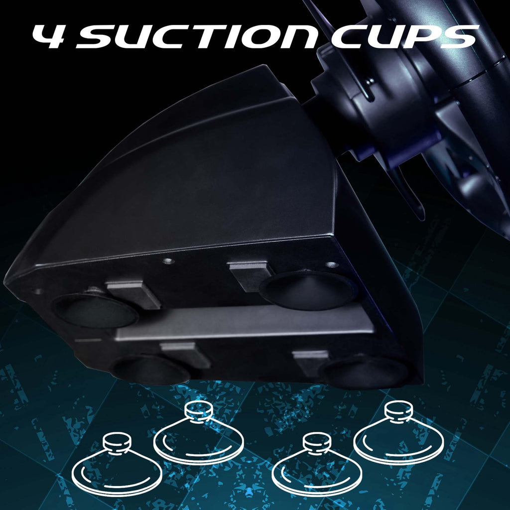SUBSONIC - Superdrive SV250 Racing Wheel Switch 2/Switch PS4 PC Xbox Series | Steering Wheel with Pedals and Paddles - Vibration - 3 Sensitivity Modes - Diameter 22 cm, Rotation 180° - Flex Gamingproduct_type