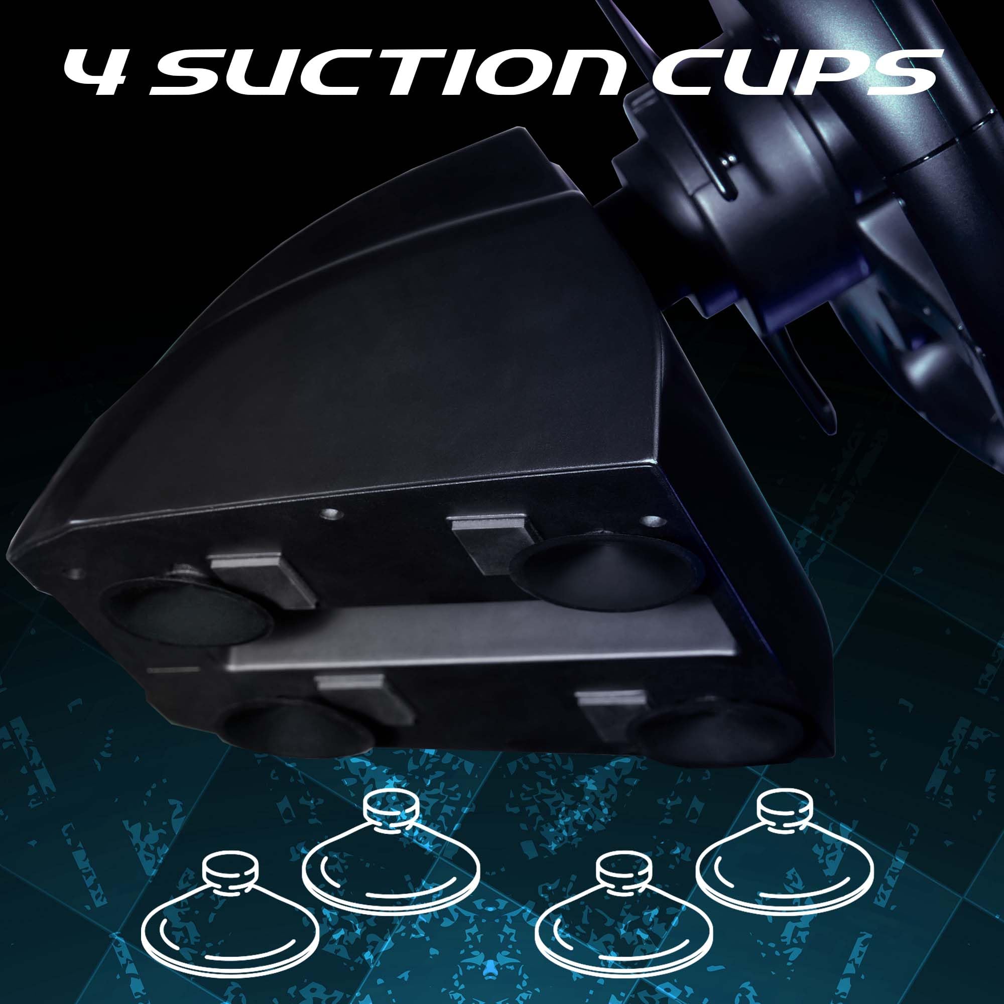 SUBSONIC - Superdrive SV250 Racing Wheel Switch 2/Switch PS4 PC Xbox Series | Steering Wheel with Pedals and Paddles - Vibration - 3 Sensitivity Modes - Diameter 22 cm, Rotation 180° - Flex Gamingproduct_type