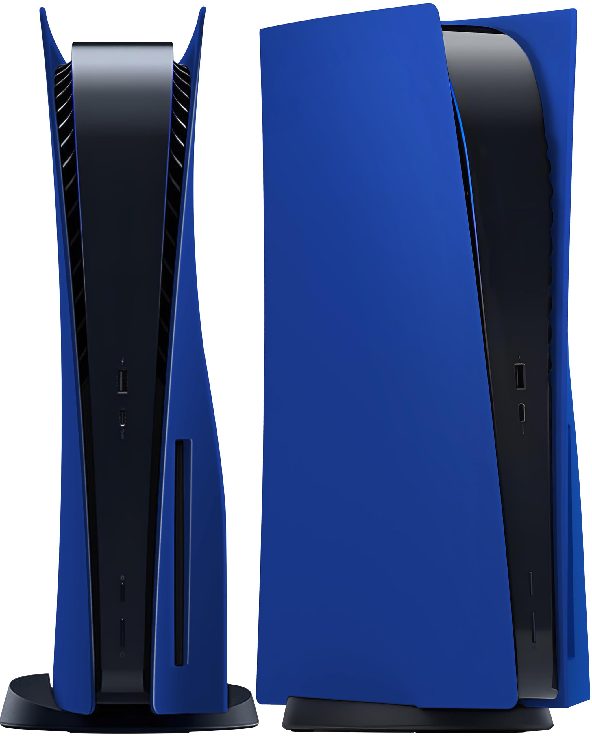Joso Faceplate for PS5 Disc Edition, Anti-Scratch Dustproof Case Replacement, Cover Skin Compatible with PS5 Console with a Disc Drive, Plates for PS5 Accessories, Easy Installation - Black - Flex Gamingproduct_type