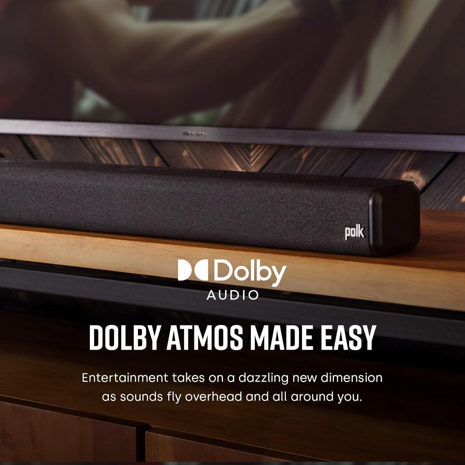 Polk Audio Signa S2 Sound Bar for Smart TV with Subwoofer, Wireless – Exclusive VoiceAdjust Technology, Ultra-Slim Design, Works with 4K & HD TVs, HDMI & Optical, Bluetooth, Wireless Streaming - Flex Gamingproduct_type