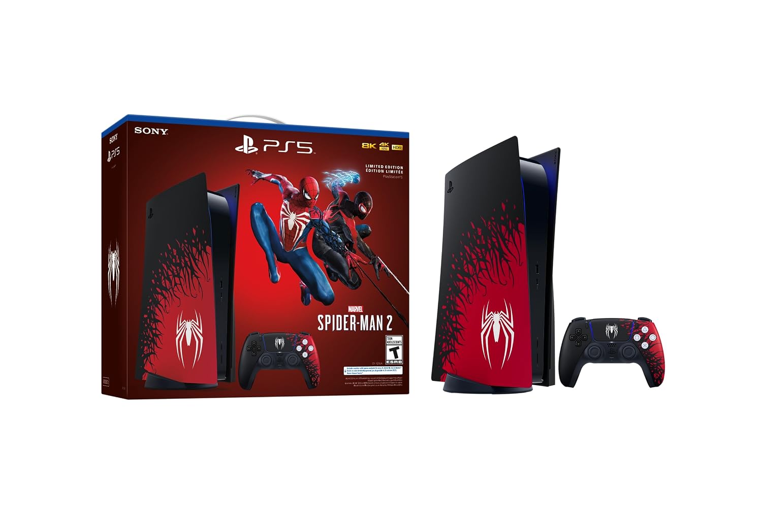 PlayStation 5 Console – Marvel’s Spider-Man 2 Limited Edition Bundle - Flex Gamingproduct_type