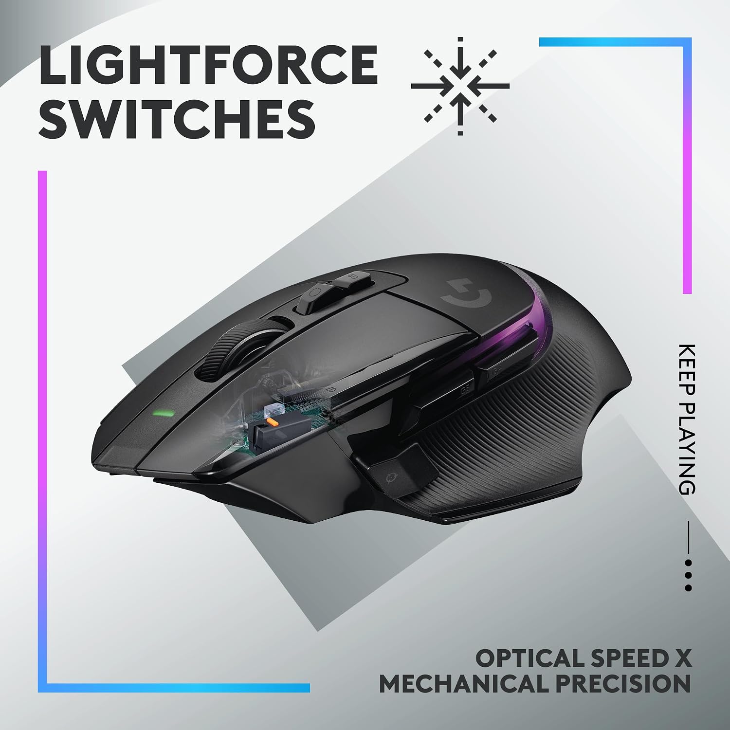 Logitech G502 X Plus Lightspeed Wireless Gaming Mouse + G733 Lightspeed Wireless Gaming Headset - Black - Flex Gamingproduct_type