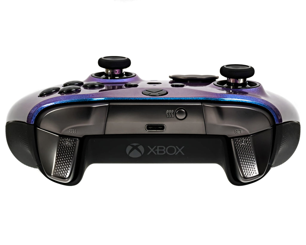 Xbox Elite Series 2 Custom Soft Touch Controller - Soft Touch Feel, Added Grip, Cool Blue Color - Compatible with Xbox One, Series X, Series S - Flex Gamingproduct_type