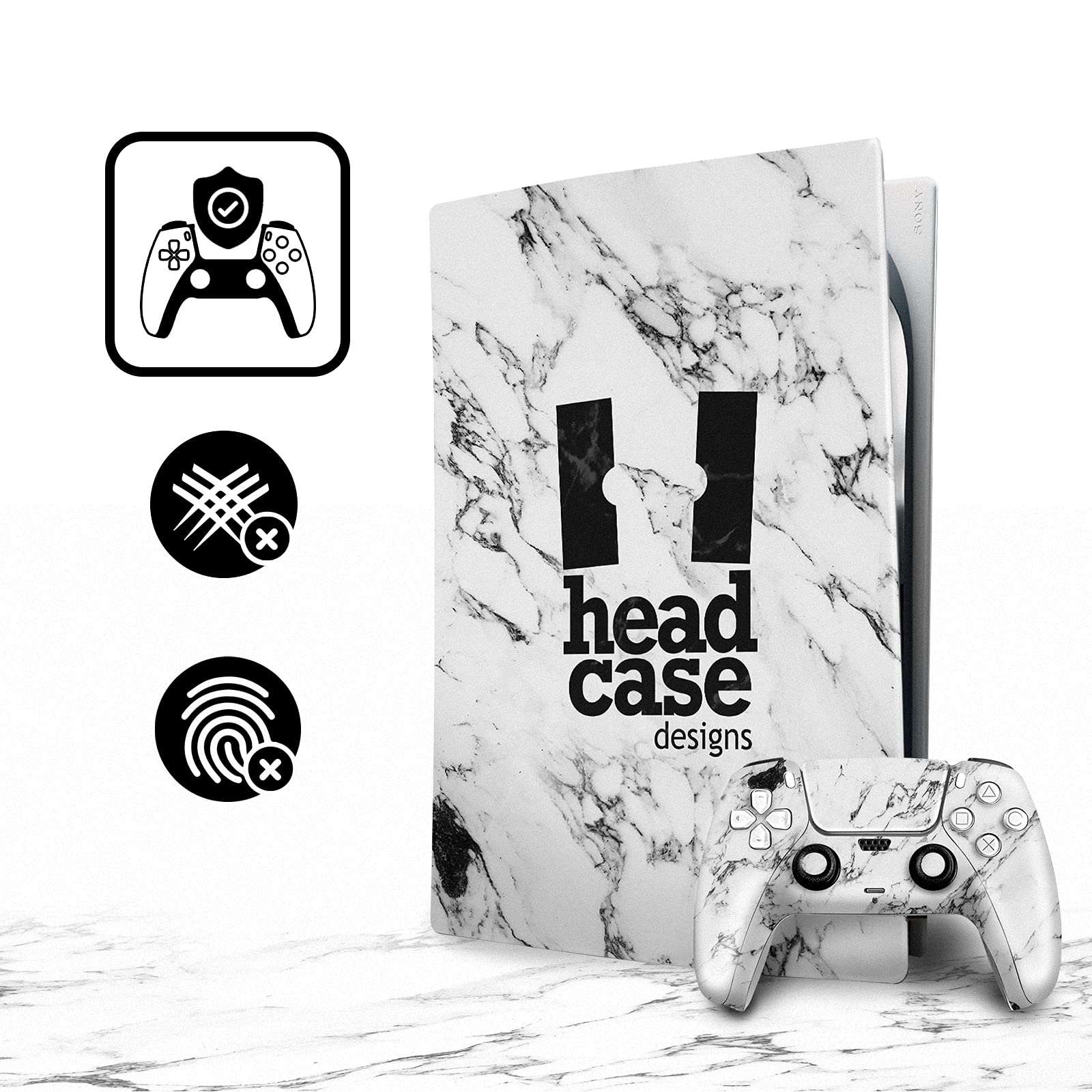 Alexios with Spear Odyssey Artwork Matte Vinyl Faceplate Sticker Gaming Skin Case Cover Compatible with Sony Playstation 5 PS5 Disc Edition Console & DualSense Controller - Flex Gamingproduct_type
