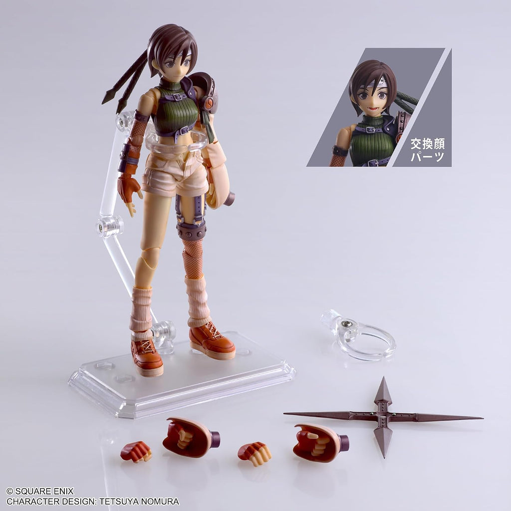 Final Fantasy VII Yuffi Action Figure - Bring Arts 6 Inch Figure of Your Favorite Ninja - Flex Gamingproduct_type