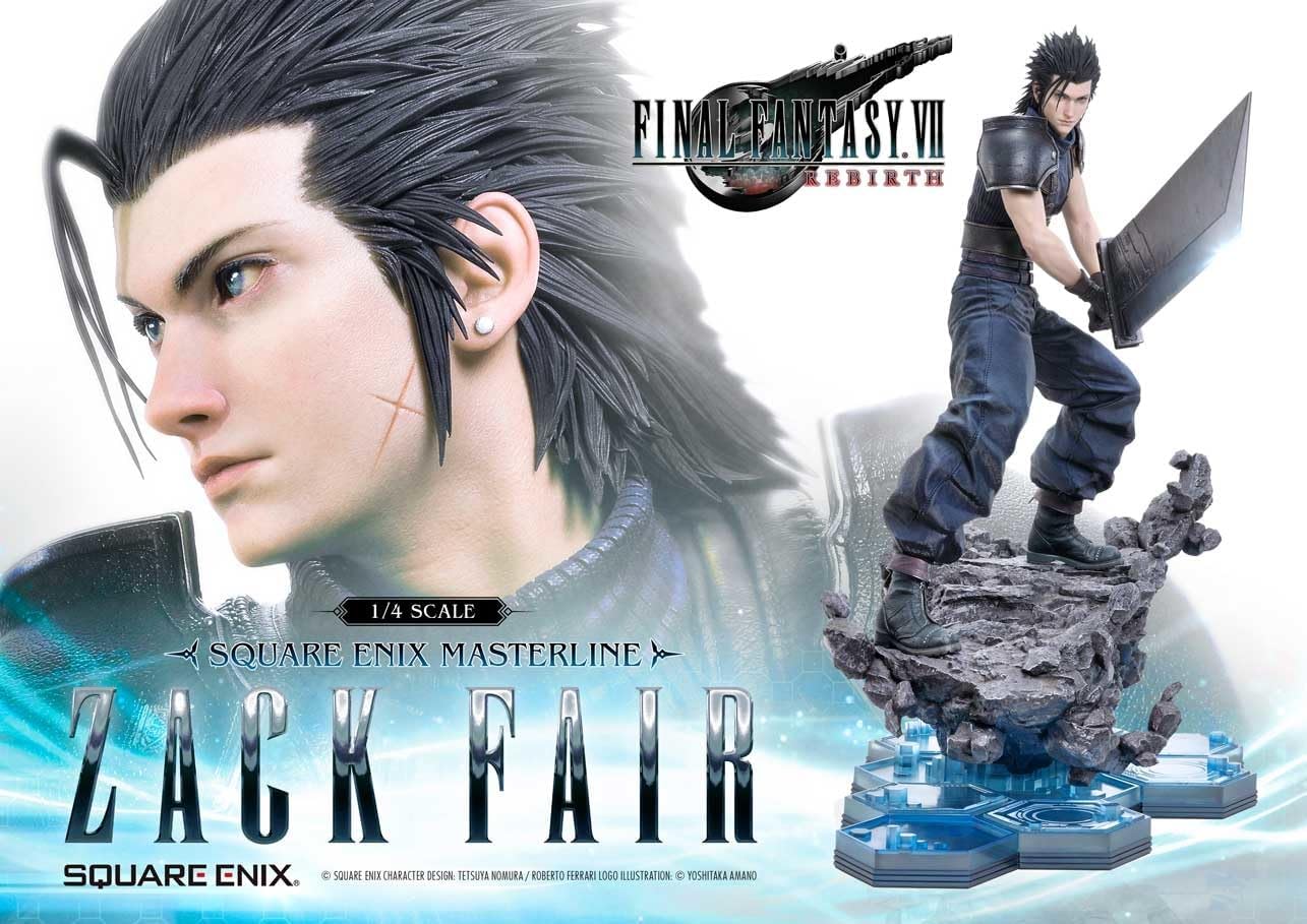 Elevate Your Collection with the Final Fantasy VII Zack Fair Statue - Flex Gamingproduct_type