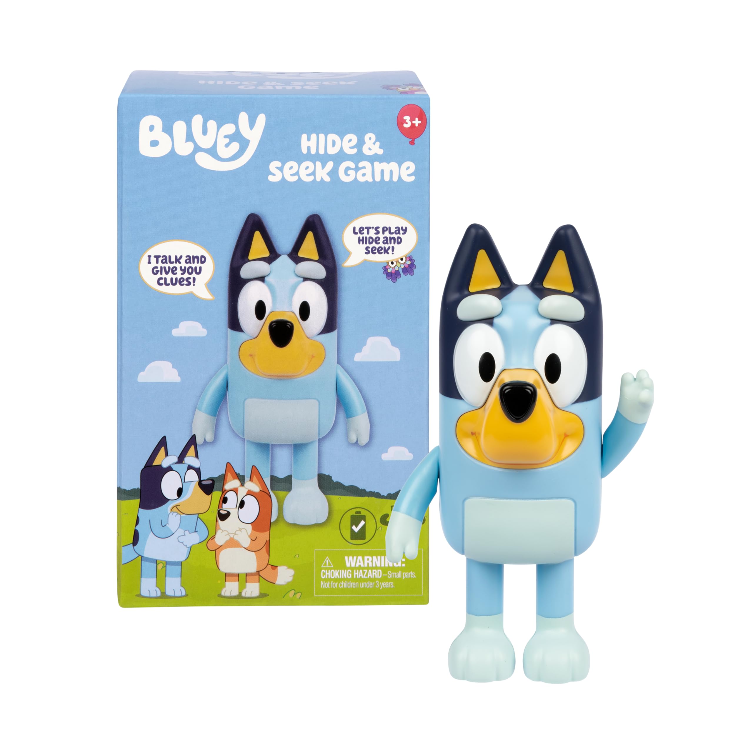 Bluey Game Hide and Seek Figure, Articulated, Musical Kids Figurines with Dance Mode, Interactive Play Toddler Figurine Toys for Ages 3+ - Flex Gamingproduct_type