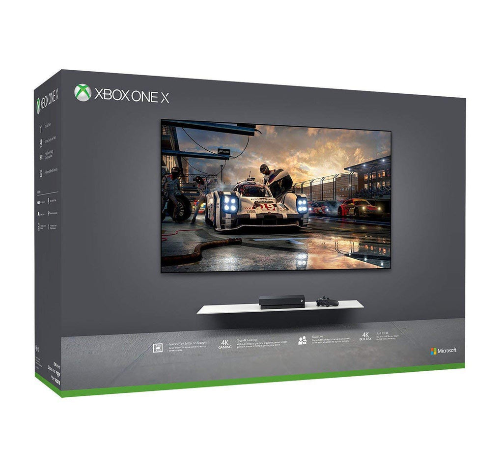 Microsoft Xbox One X 1TB Console with Wireless Controller: Enhanced, HDR, Native 4K, Ultra HD (2017 Model) (Renewed) - Flex Gamingproduct_type