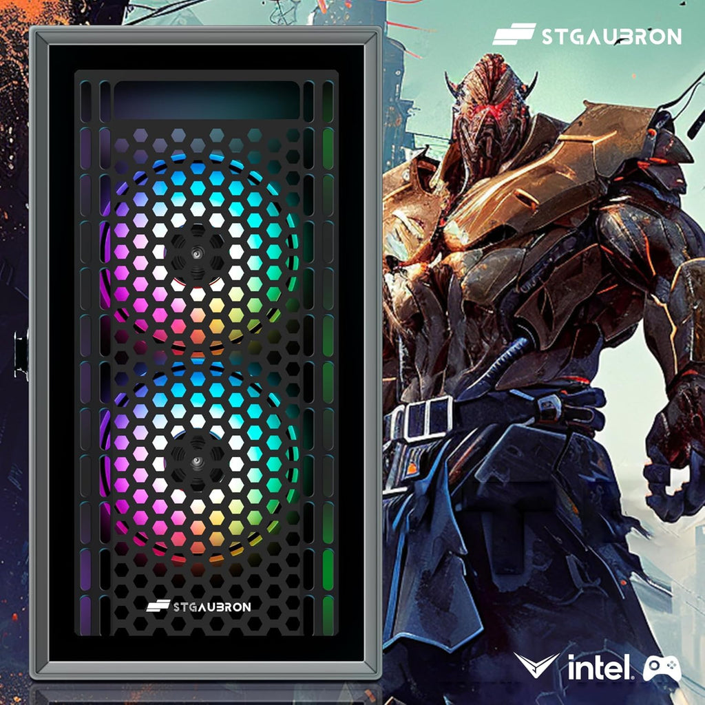STGAubron Gaming PC Computer Desktop, GeForce GTX 1660 Ti 6G, Intel Core I7 up to 3.9GHz, 16G RAM, 512G SSD, WiFi 6, BT 5.0, RGB Fan x 4, Windows 11 Home,White - Flex Gamingproduct_type