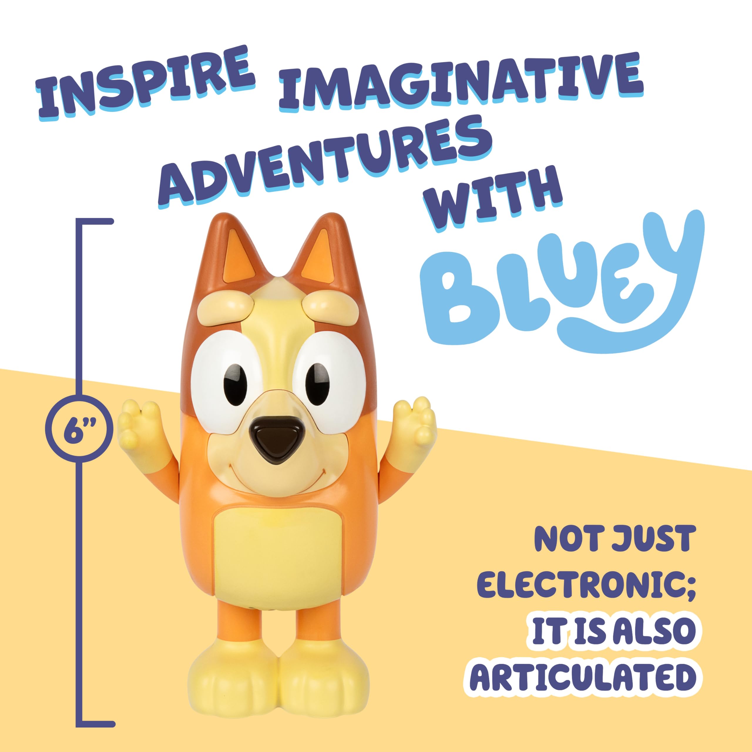 Bluey Game Hide and Seek Figure, Articulated, Musical Kids Figurines with Dance Mode, Interactive Play Toddler Figurine Toys for Ages 3+ - Flex Gamingproduct_type