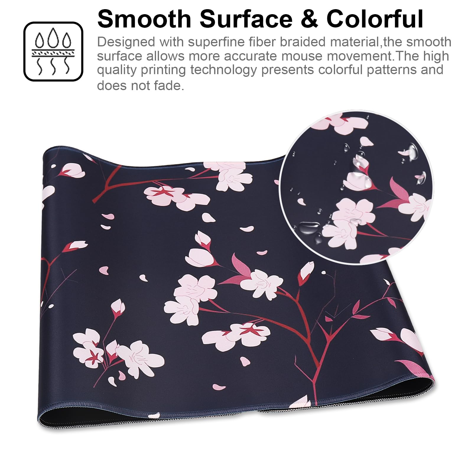 XXL Professional Large Mouse Pad & Computer Game Mouse Mat (35.4x15.7x0.1IN, Map) (90 * 40 Map) - Flex Gamingproduct_type
