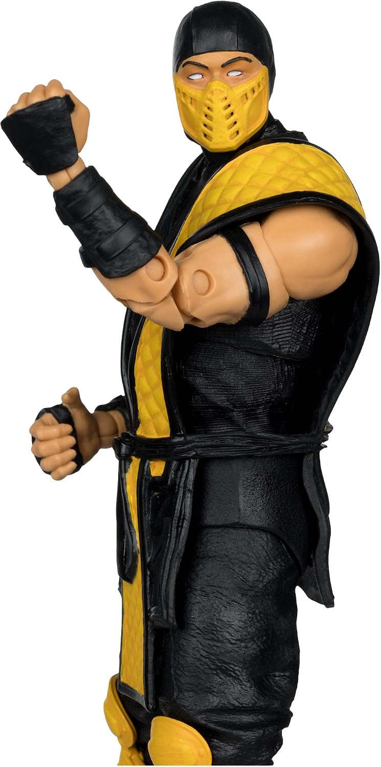 McFarlane Toys- Mortal Kombat Klassic Scorpion 7in Action Figure - Flex Gamingproduct_type
