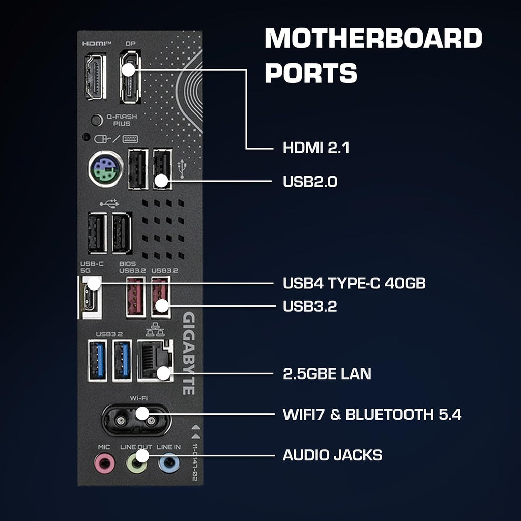 Aftershock Nimbus Gaming Desktop PC, Ryzen 7 7800X3D, RTX 5080 OC 16GB, 32GB DDR5 6000MHz RAM, 2TB Gen4 NVMe SSD, 360mm Liquid Cooler, 850W Gold PSU, Windows 11 Home