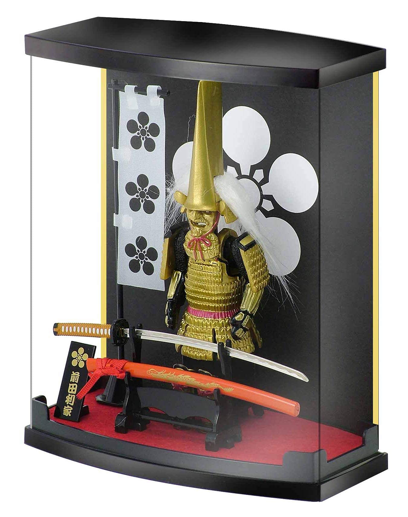 MEISTER JAPAN Samurai Figure Yamamoto Kansuke 8.3" w/Katana & Case | 1:10 scale armor honoring the Takeda strategist, with stand, flag & kakedai stand; dust-proof, gift for history fans - Flex Gamingproduct_type