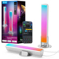 Govee Smart LED Light Bars, Work with Alexa and Google Assistant, RGBICWW WiFi TV Backlights with Scene and Music Modes for Gaming, PC, Living Room Decoration, Black - Flex Gamingproduct_type