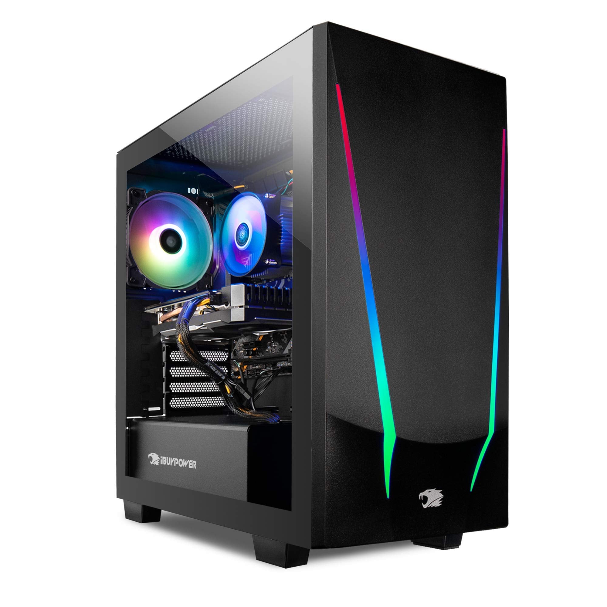 iBUYPOWER Element Gaming PC Desktop Computer AMD Ryzen 9 7900X CPU, NVIDIA GeForce RTX 5070 12GB GPU, 32GB DDR5 RAM, 1TB NVMe SSD, Windows 11 Home, Gamer Keyboard and Mouse - EWA9N5702 - Flex Gamingproduct_type