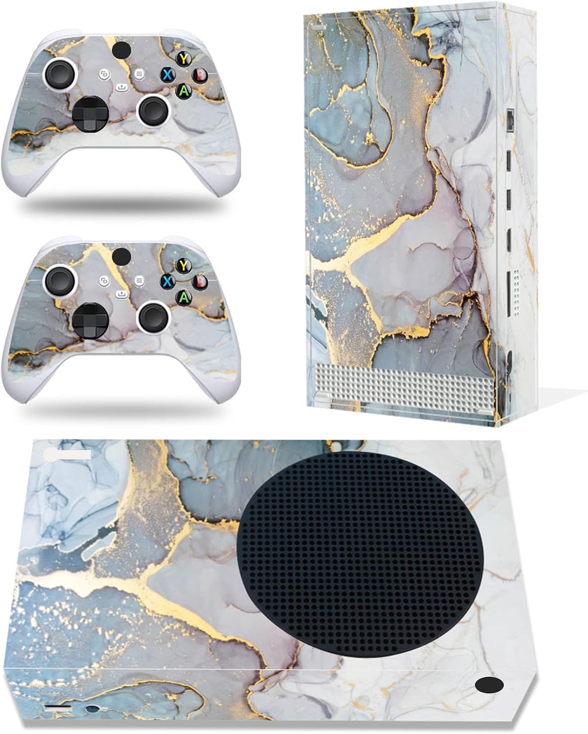 Skin Sticker for Xbox Series S Console and Controller - Full Skin Cover Protector Decal Warp Compatible with Xbox Series S (Skull Flame) - Flex Gamingproduct_type